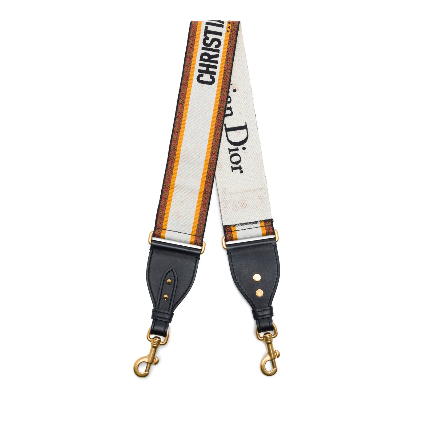 Embroidered Canvas Bag Strap - Image 1