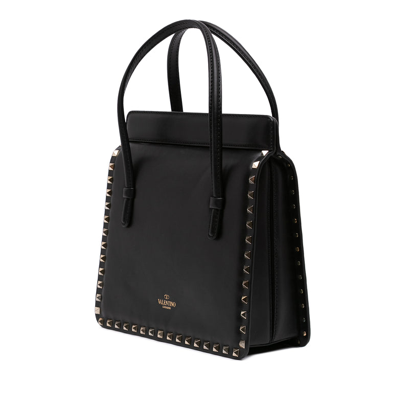 Leather Rockstud Handbag - Image 2