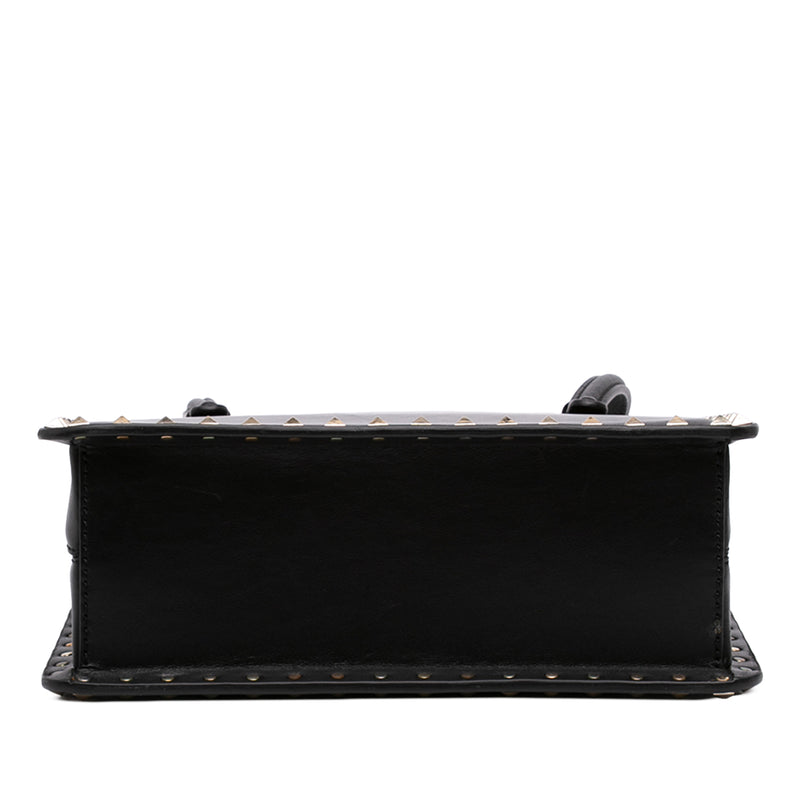 Leather Rockstud Handbag - Image 3