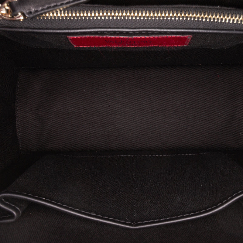 Leather Rockstud Handbag - Image 4
