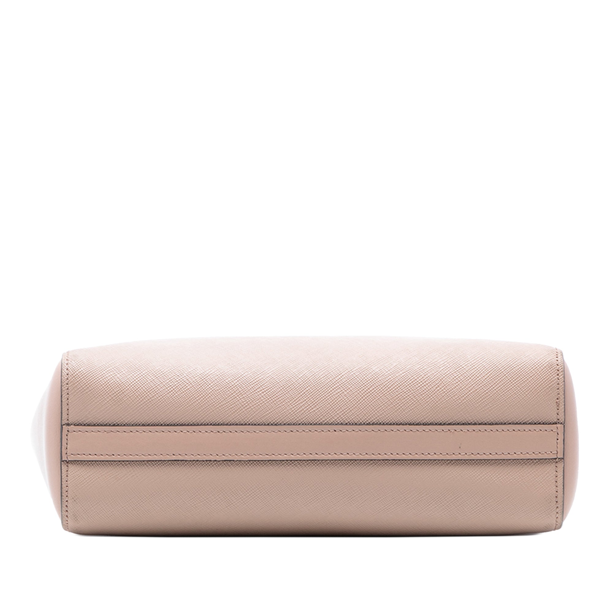Soft Calf Trimmed Saffiano Lux Open Convertible Tote - Image 3