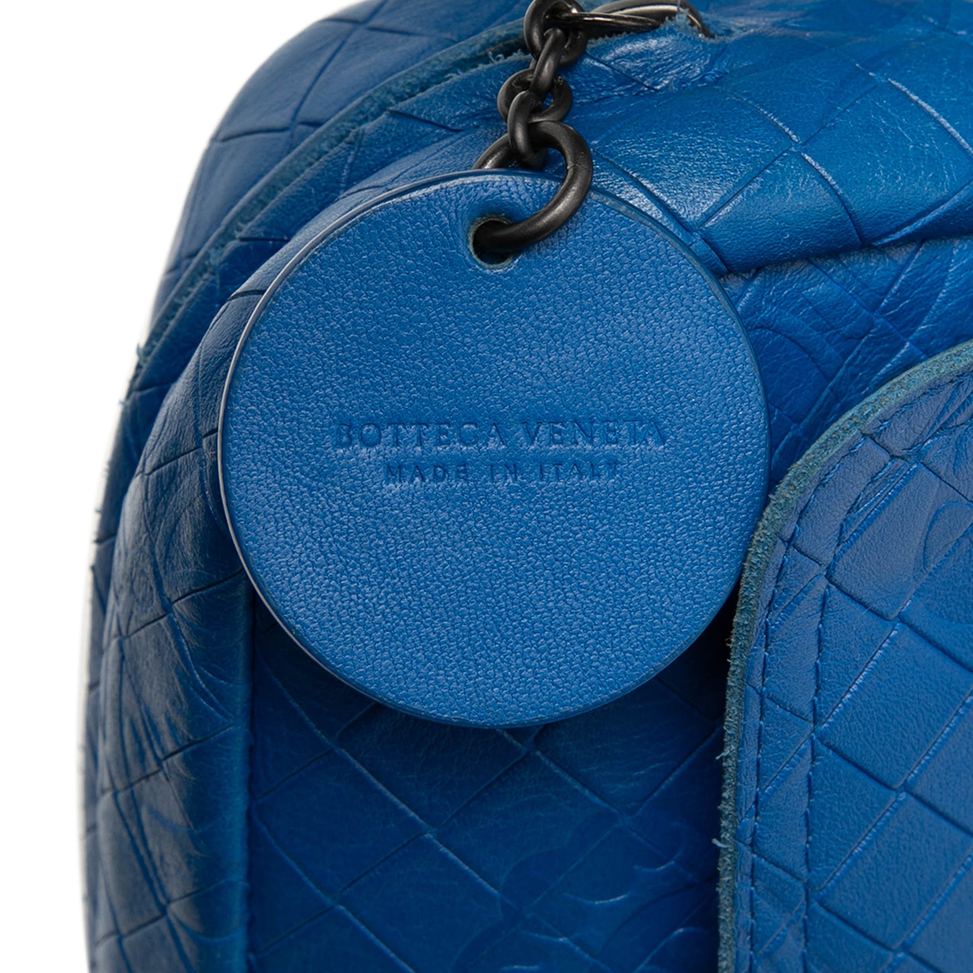 Small Calfskin Intrecciomirage Embossed Butterfly Chain Crossbody - Image 5