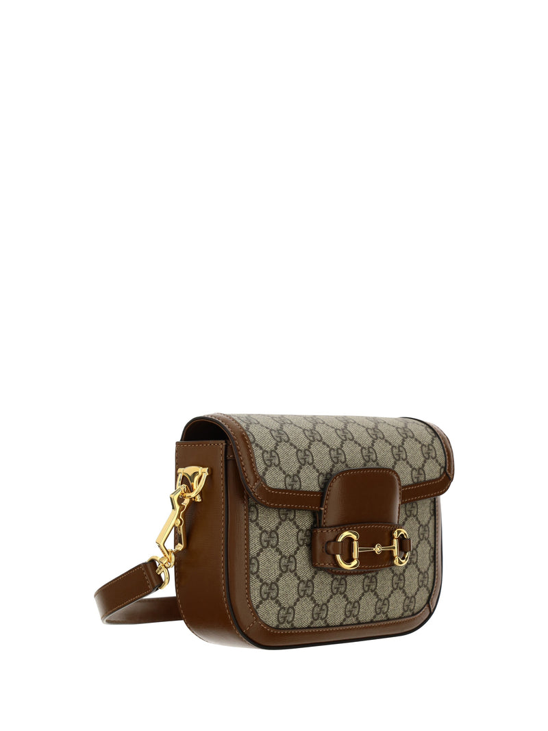 Gucci Shoulder Bag — Brown Polyurethane