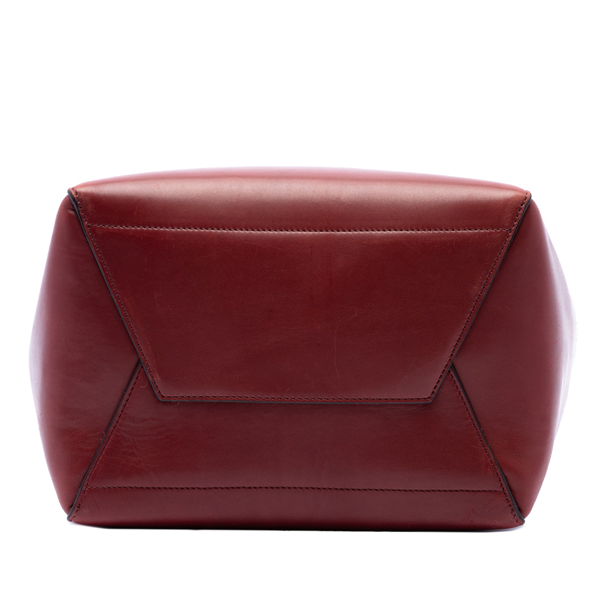 Medium Leather Seau Sangle Bucket Bag - Image 3