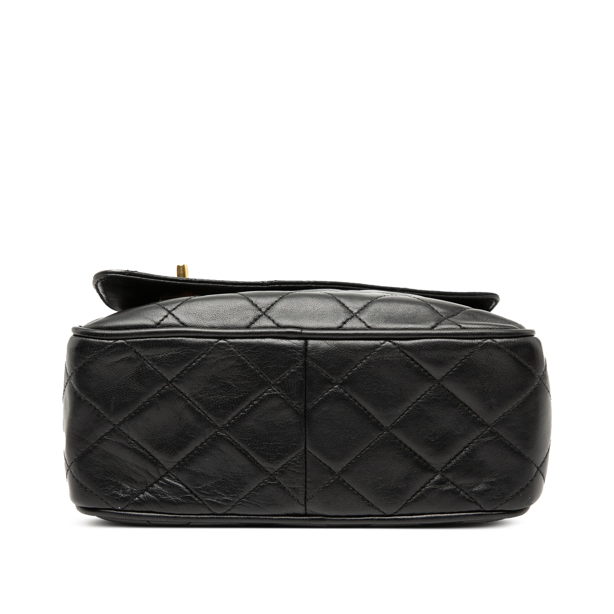 Mini CC Quilted Lambskin Tassel Camera Bag - Image 3