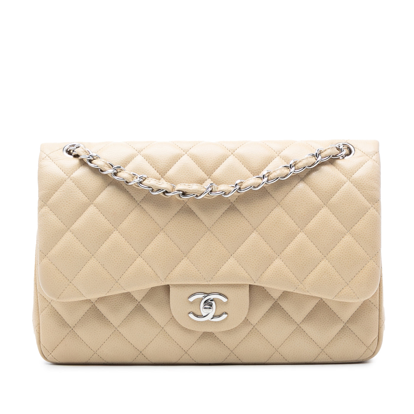 Jumbo Classic Caviar Double Flap - Image 1