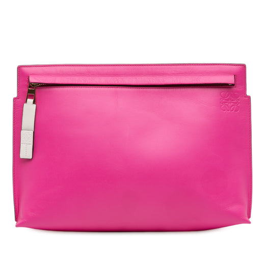 Bicolor Leather Anagram T Pouch - Image 1