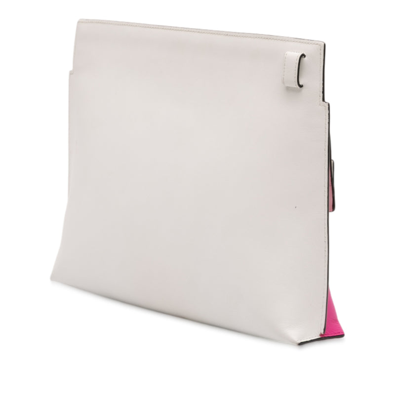 Bicolor Leather Anagram T Pouch - Image 2