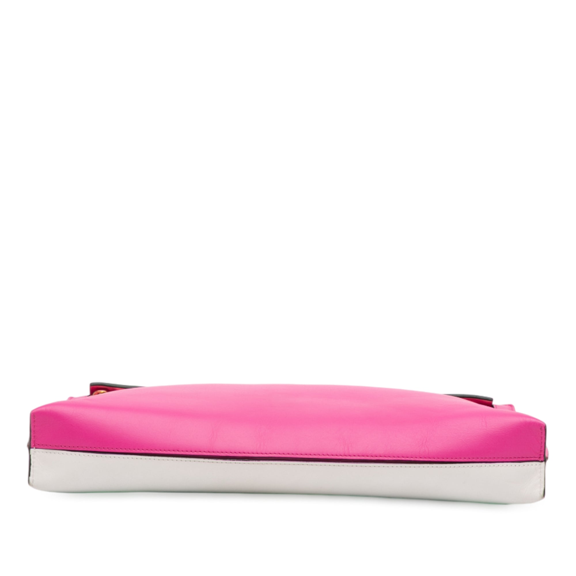 Bicolor Leather Anagram T Pouch - Image 3