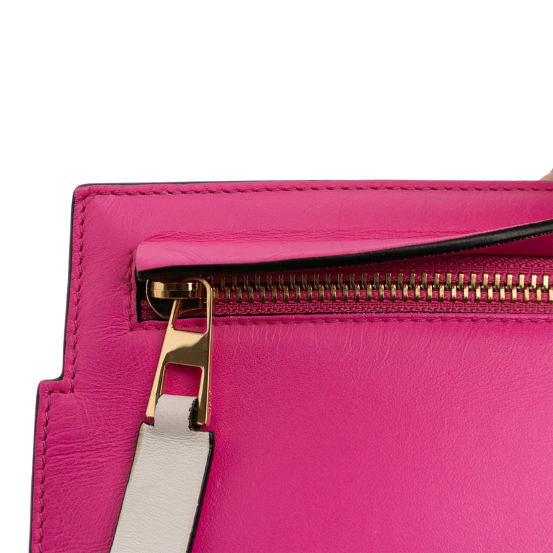 Bicolor Leather Anagram T Pouch - Image 7