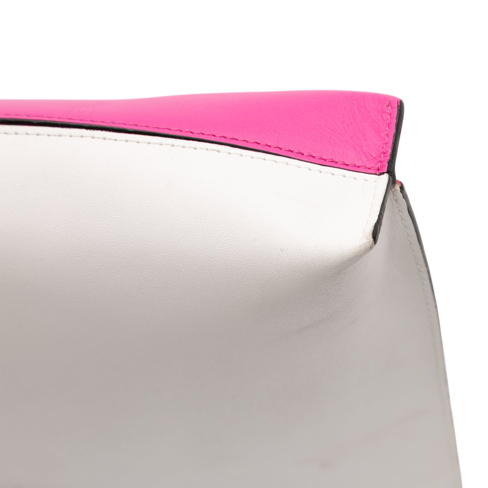 Bicolor Leather Anagram T Pouch - Image 8