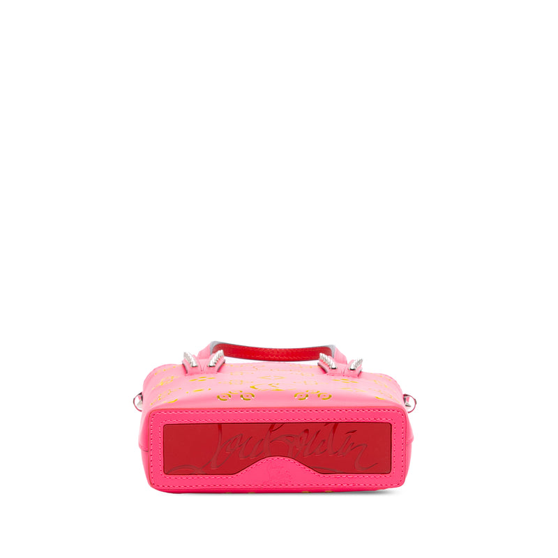 Mini Perforated Calfskin Loubinthesky North South Cabata Satchel - Image 3