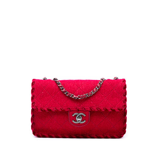 CC Quilted Wool Felt Whipstitch Fancy Flap - Image 1