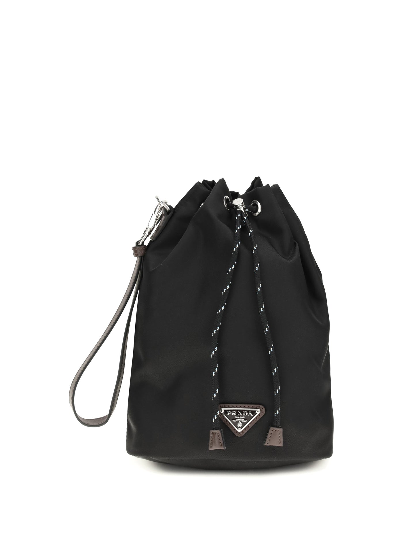 Prada Speedrock Bucket Bag — Black Recycled Polyamide