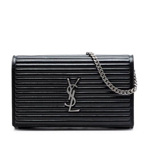 Medium Horizontal Quilted Calfskin Monogram Kate Crossbody - Image 1
