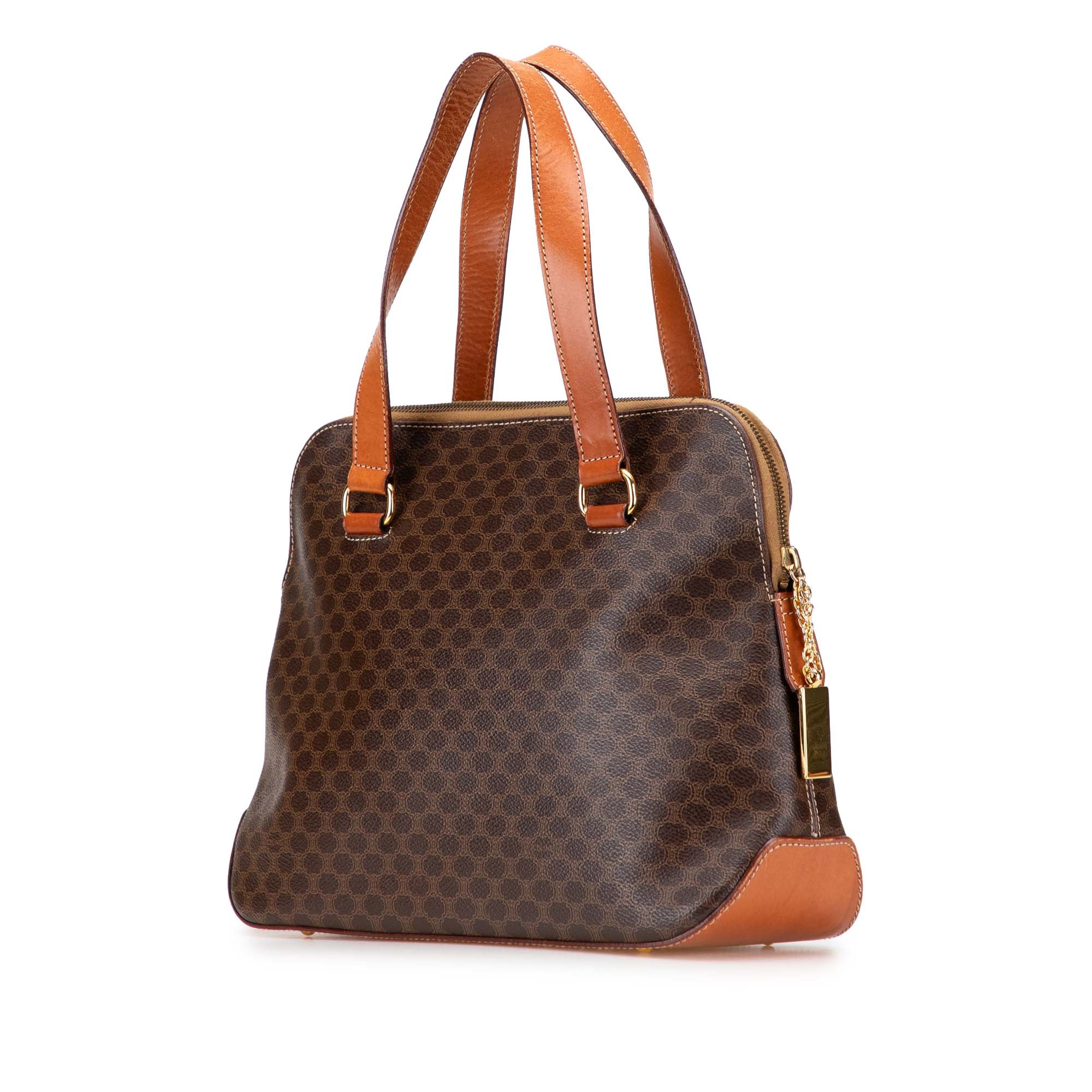 Macadam Coated Canvas Satchel - Image 2