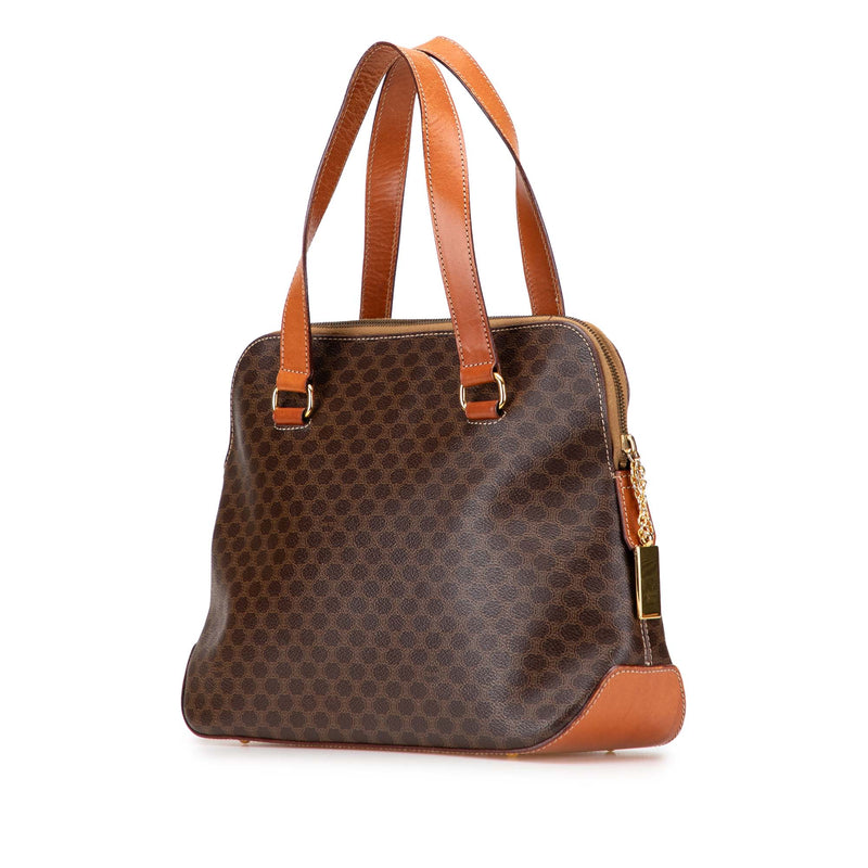 Macadam Coated Canvas Satchel - Image 2