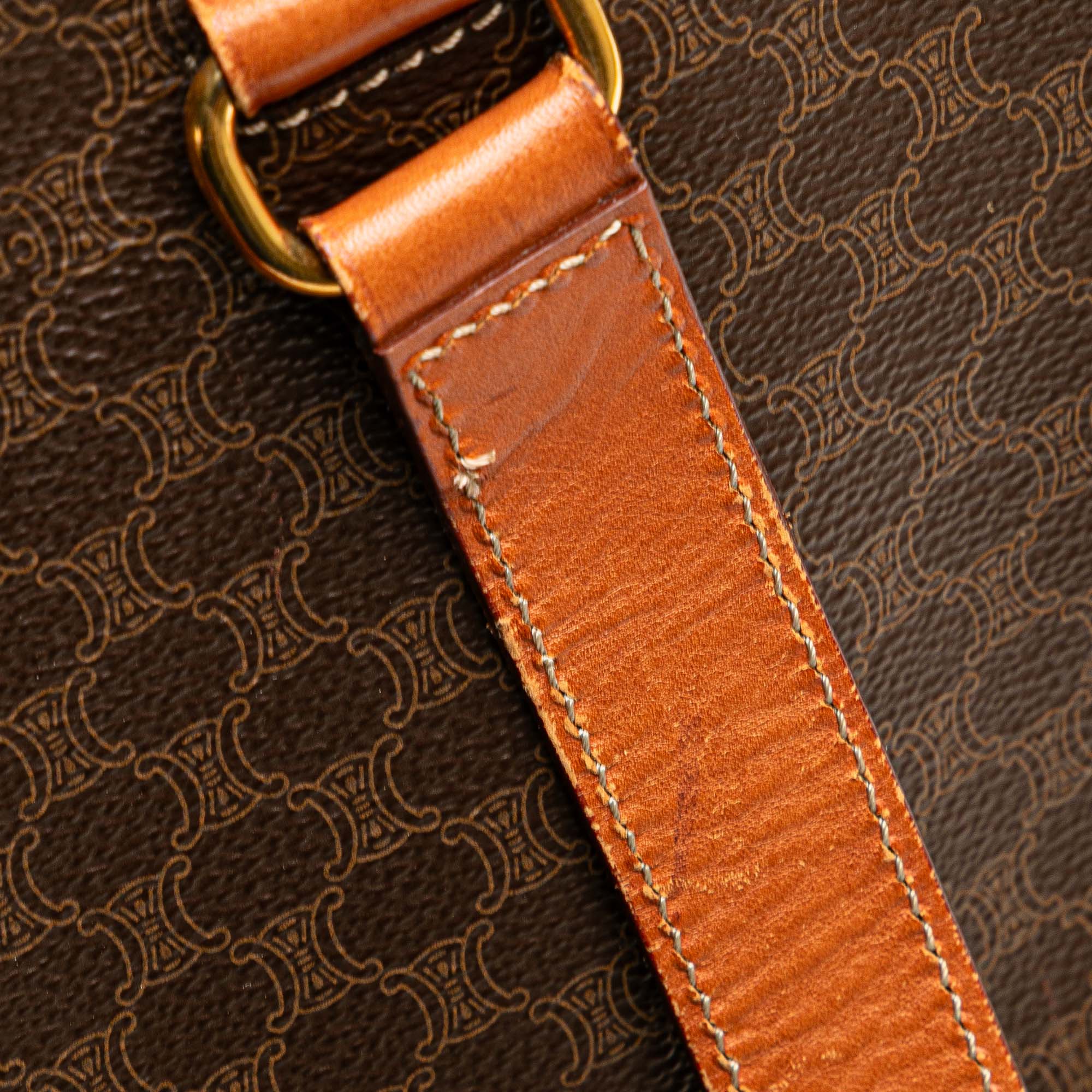 Macadam Coated Canvas Satchel - Image 7