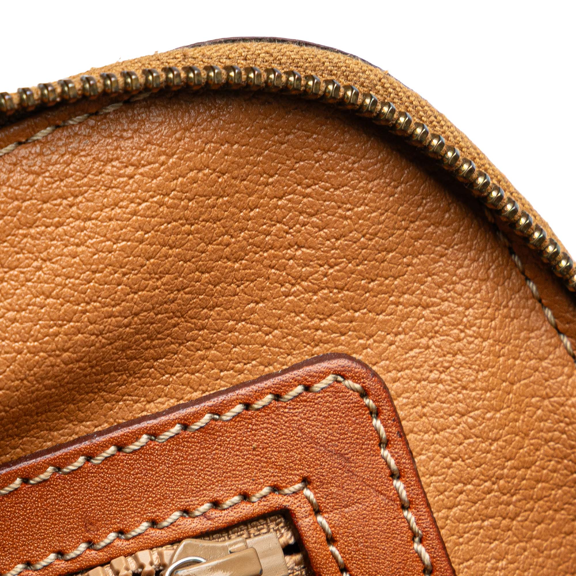 Macadam Coated Canvas Satchel - Image 9