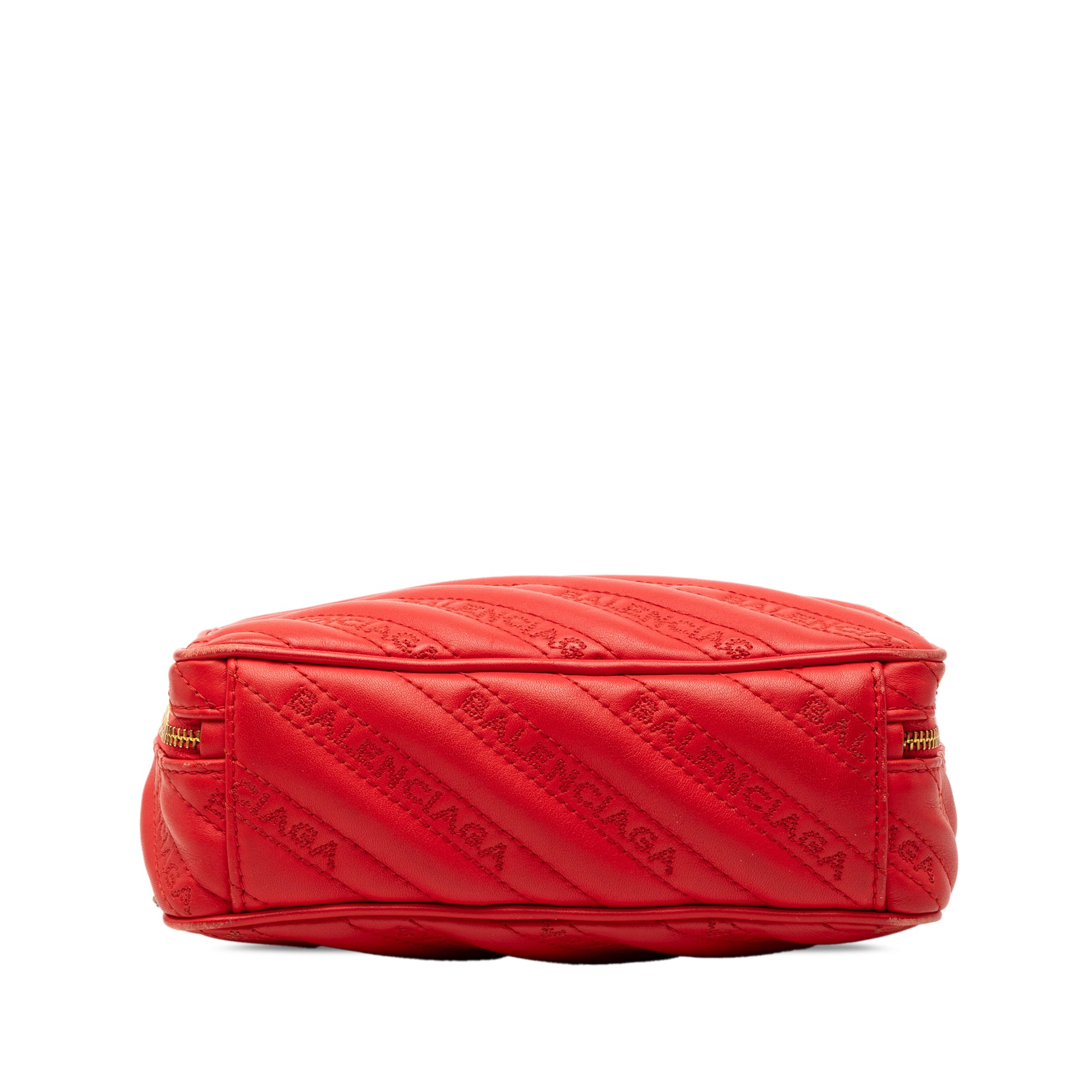 Calfskin Allover Logo Blanket Reporter XS Crossbody - Image 3