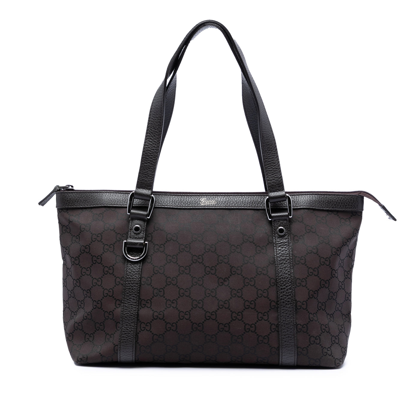 GG Canvas Abbey D Ring Tote - Image 1