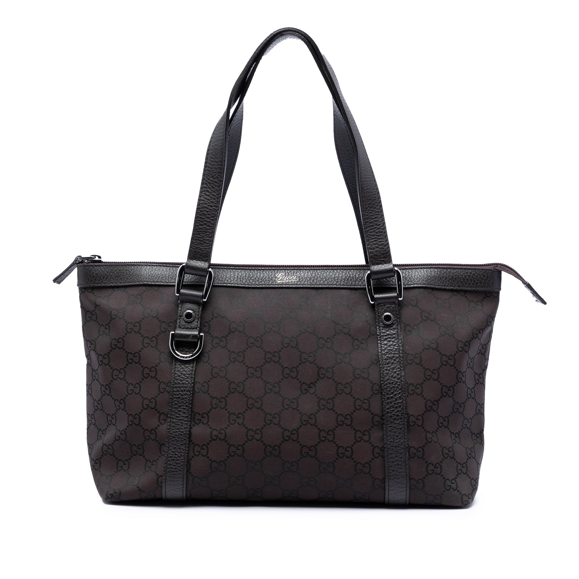 GG Canvas Abbey D Ring Tote - Image 1