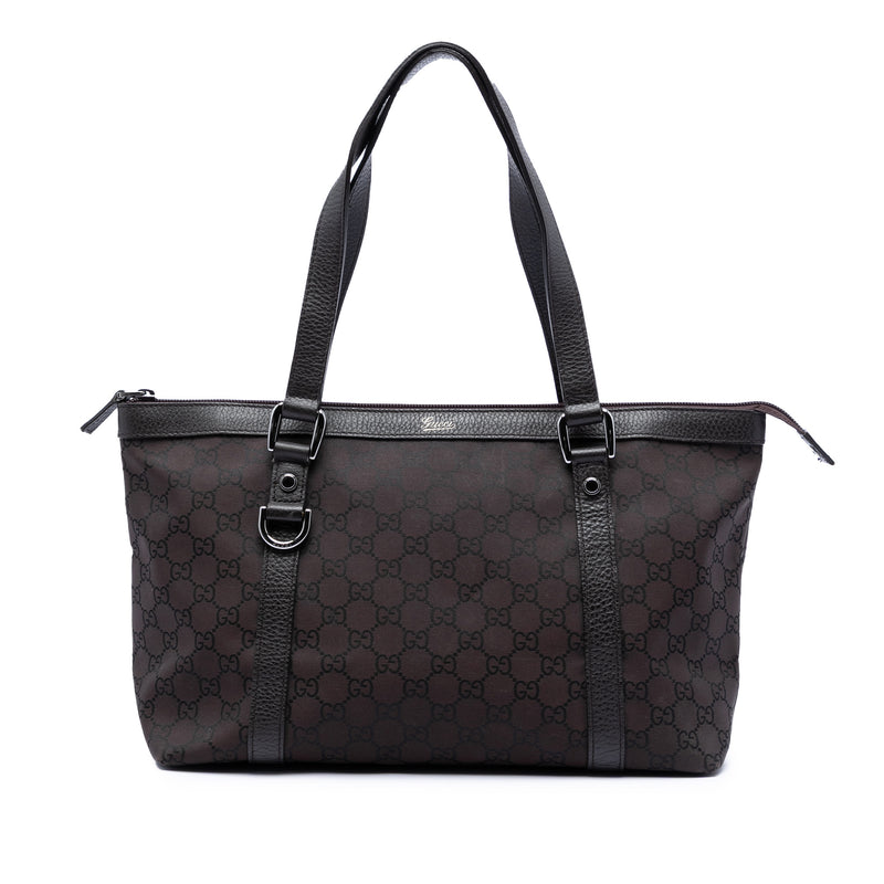 GG Canvas Abbey D Ring Tote