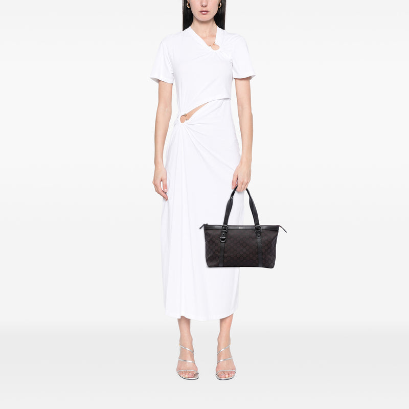 GG Canvas Abbey D Ring Tote - Image 7