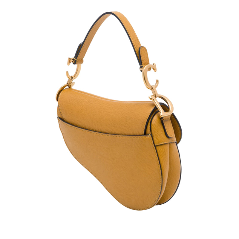 Mini Grained Calfskin Saddle Bag - Image 2