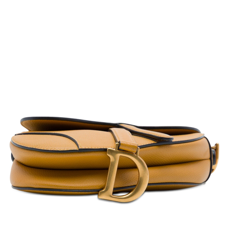 Mini Grained Calfskin Saddle Bag - Image 3