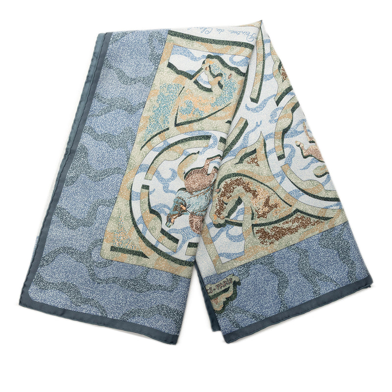 Alfred De Dreux Peintre du Cheval Silk Scarf 90
