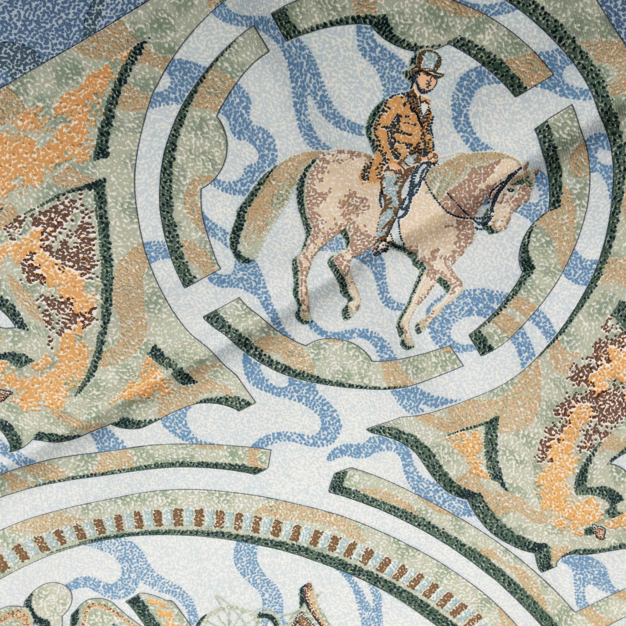 Alfred De Dreux Peintre du Cheval Silk Scarf 90 - Image 5