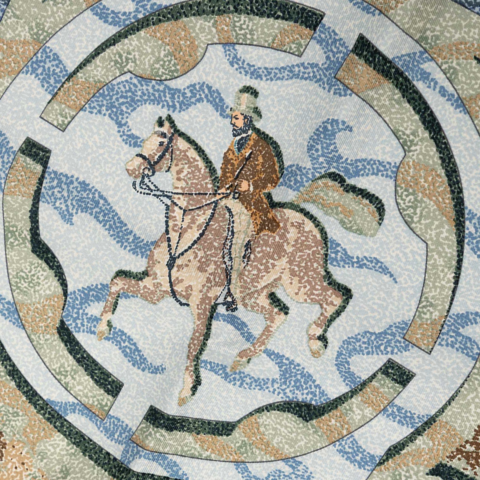Alfred De Dreux Peintre du Cheval Silk Scarf 90 - Image 6