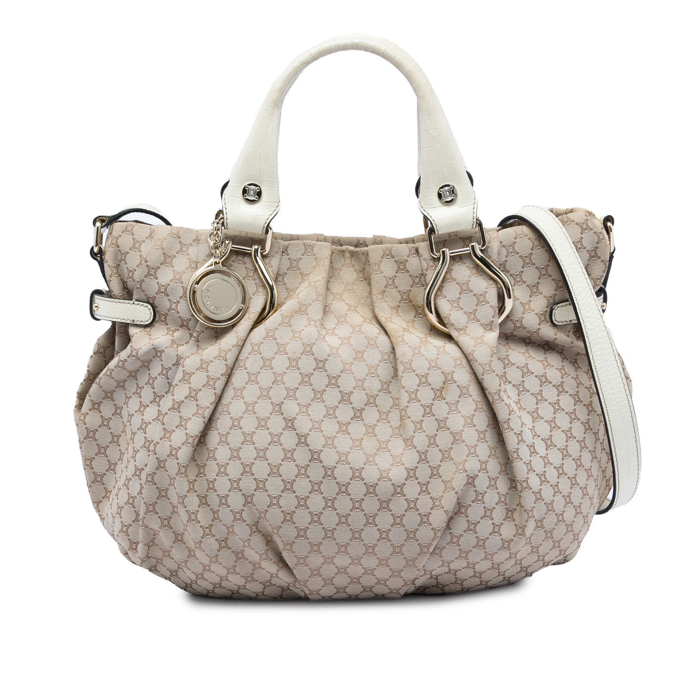 Macadam Canvas Pillow Satchel - Image 1