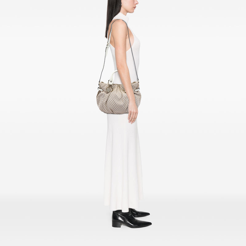 Macadam Canvas Pillow Satchel - Image 5
