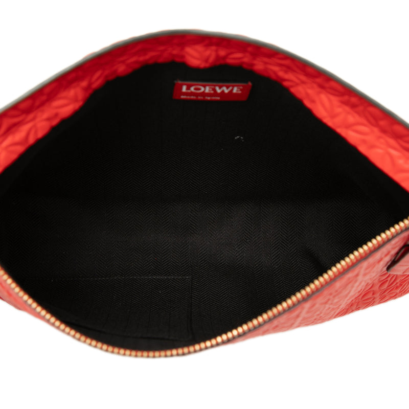 Embossed Calfskin Anagram Repeat T Pouch - Image 4