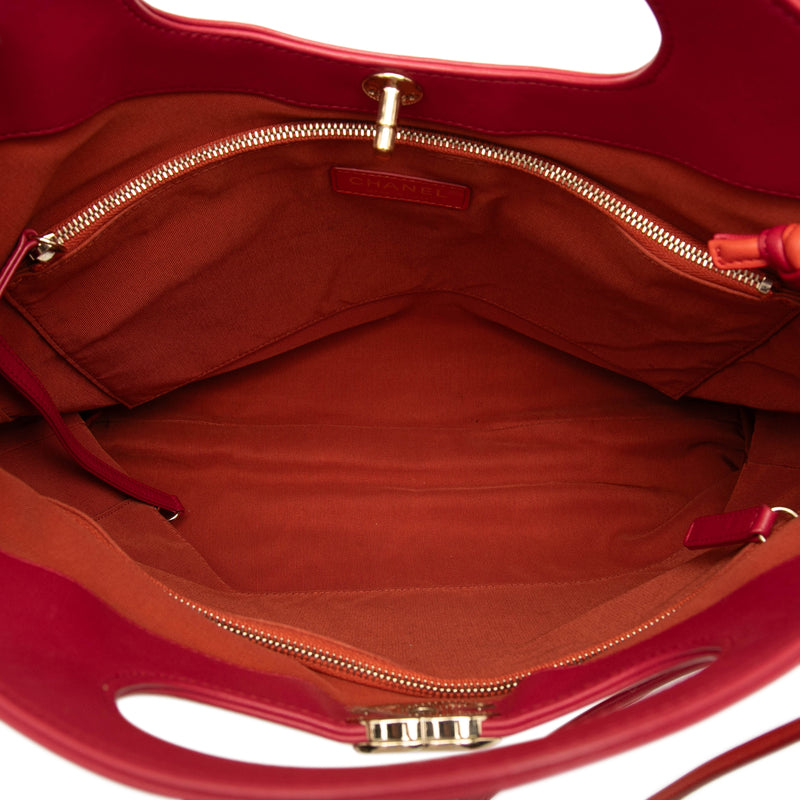 Large Quilted Lambskin 31 Shopping Bag - Image 4