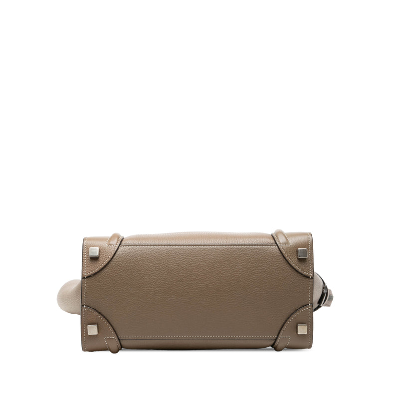 Micro Leather Luggage Tote - Image 3