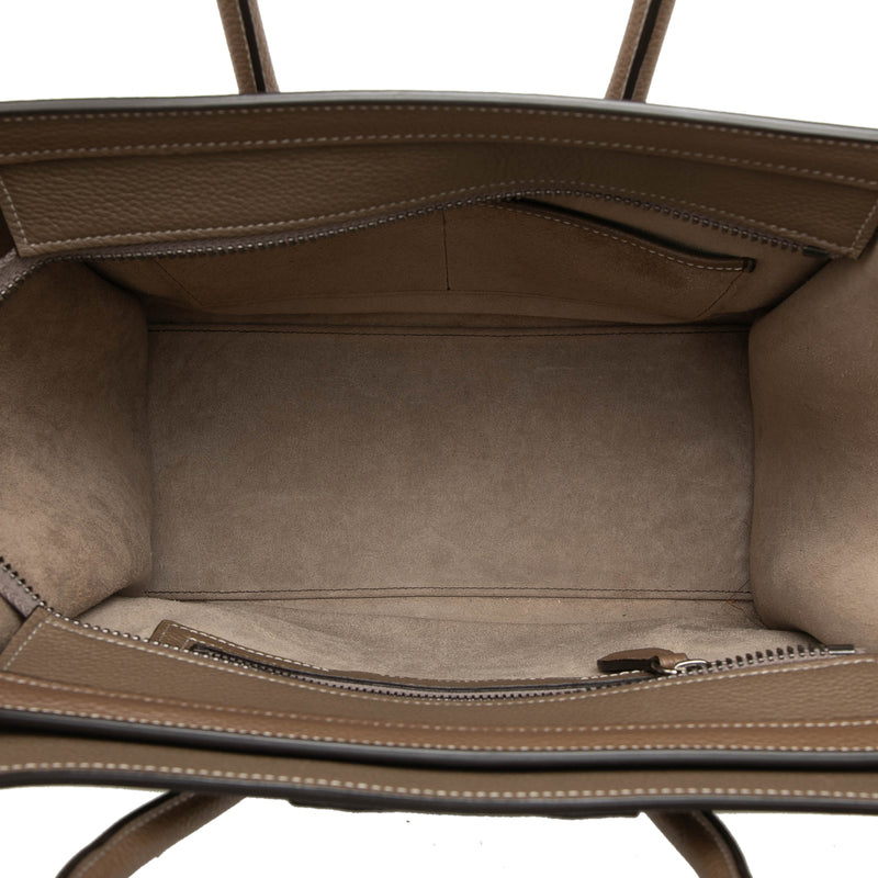 Micro Leather Luggage Tote - Image 4
