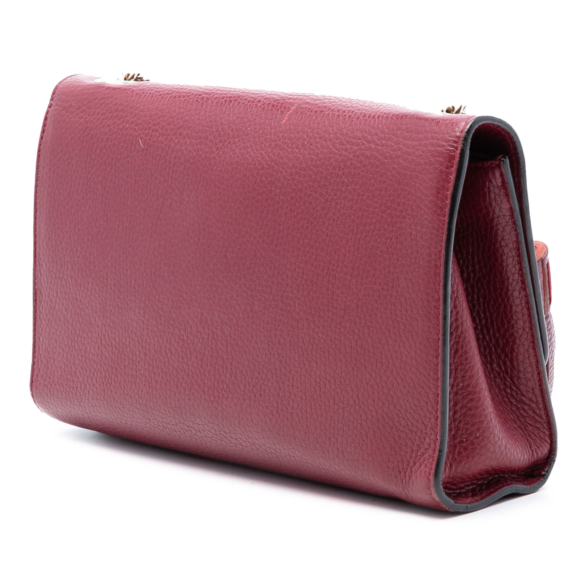 Medium Leather Miss Bamboo Crossbody - Image 2
