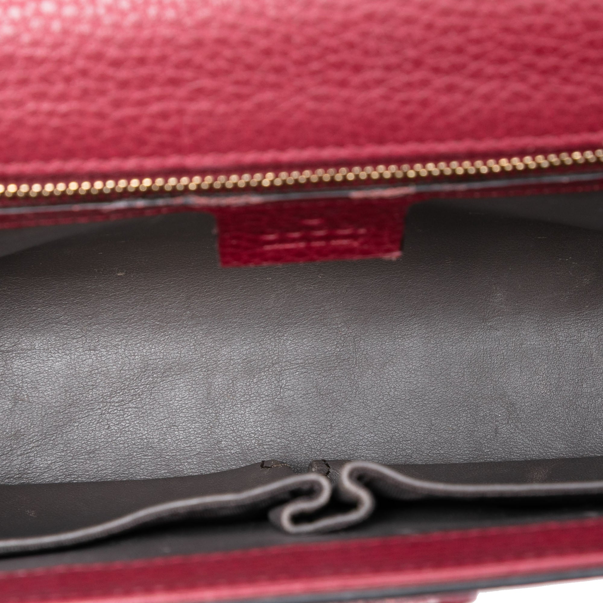 Medium Leather Miss Bamboo Crossbody - Image 4