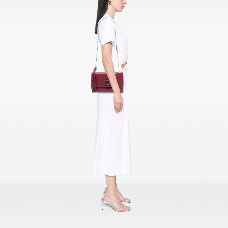 Medium Leather Miss Bamboo Crossbody - Image 7