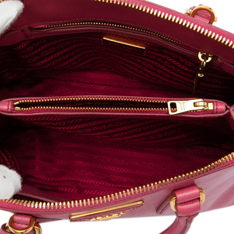 Small Saffiano Lux Promenade Satchel - Image 4