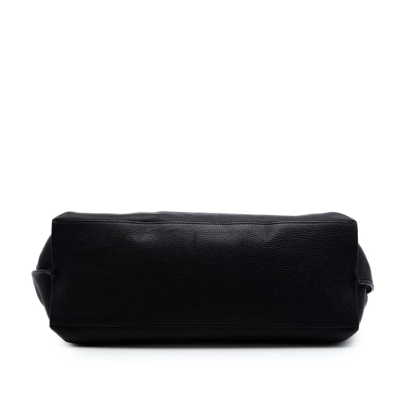 Large Calfskin Bamboo Daily Satchel - Image 3