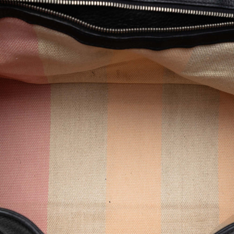Large Calfskin Bamboo Daily Satchel - Image 4