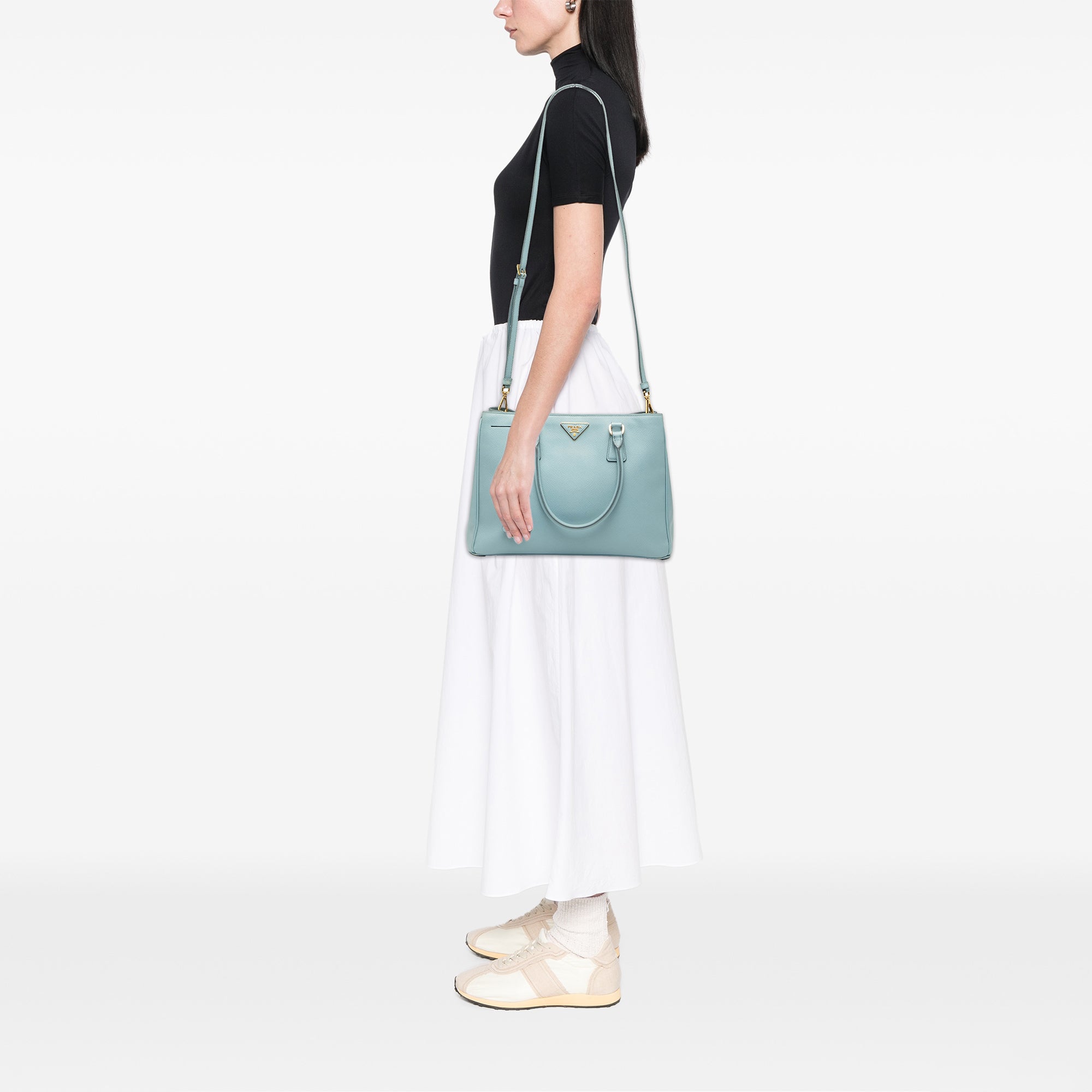 Medium Saffiano Lux Galleria Satchel - Image 6