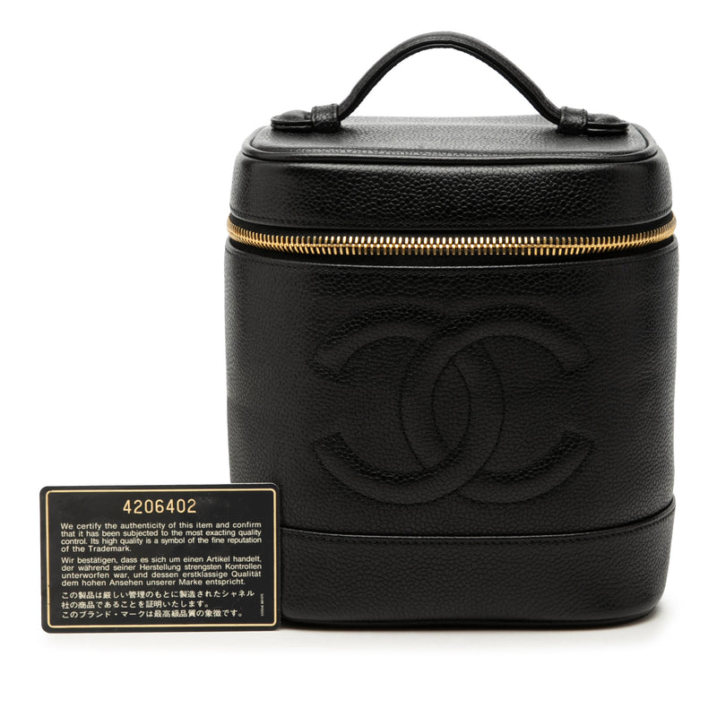 CC Caviar Vanity Bag - Image 8