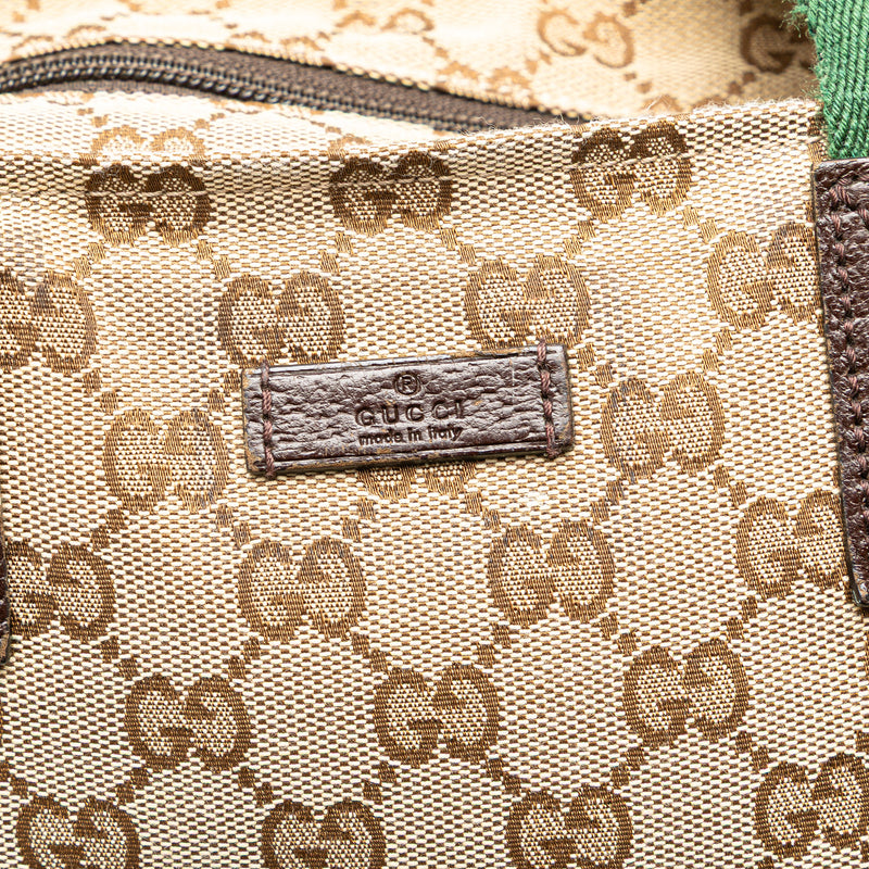 GG Canvas Web Tote - Image 10