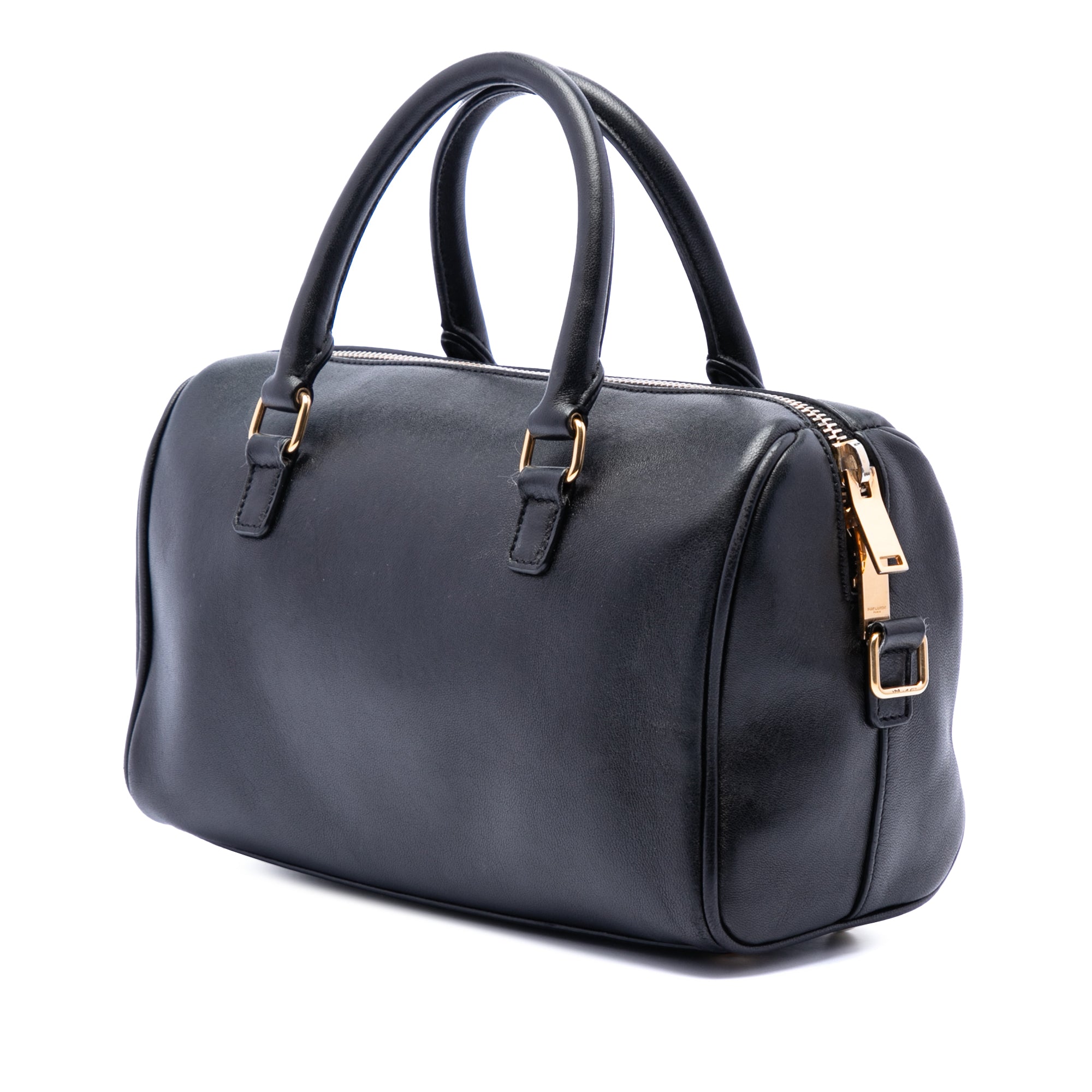 Baby Leather Star Patchwork Classic Duffle Satchel - Image 2