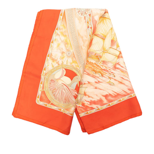 Fregates Magnifiques Silk Scarf 90 - Image 1
